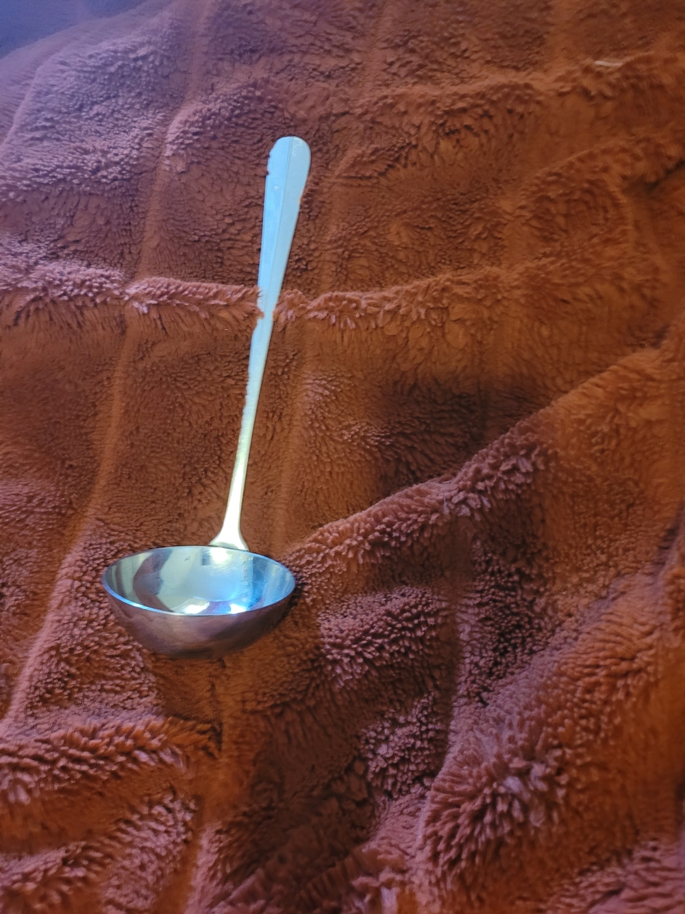 ONIEDA Stainless Steel Soup Ladle - Brown Handle Finish